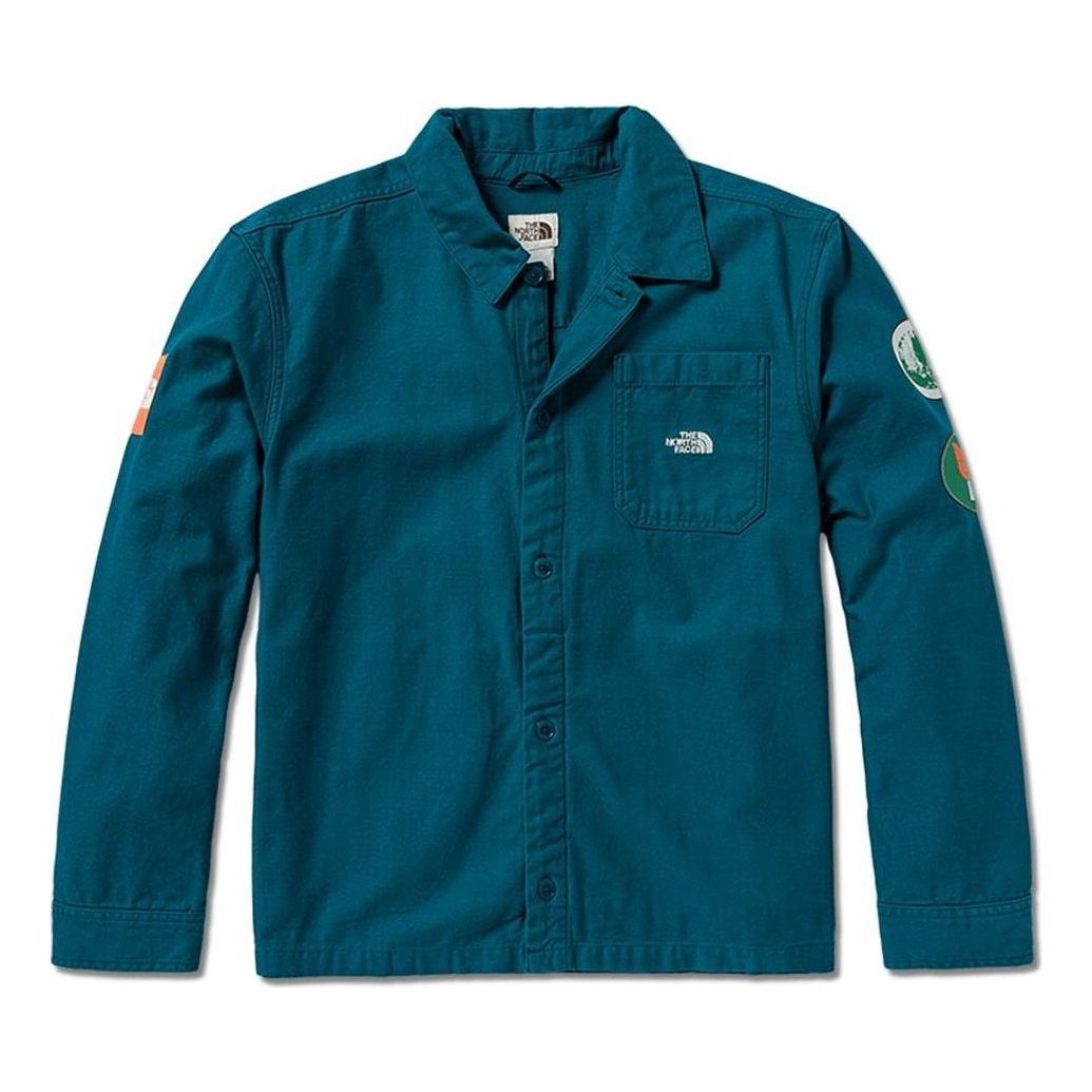 THE NORTH FACE Valley Shacket Shirt 'Teal' NF0A7ZYN-EFS
