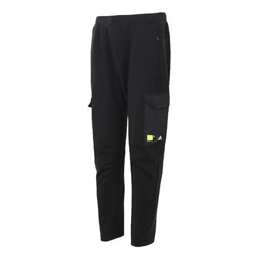 adidas Cozy Breathable Casual Cargo Long Pants Black GP0949
