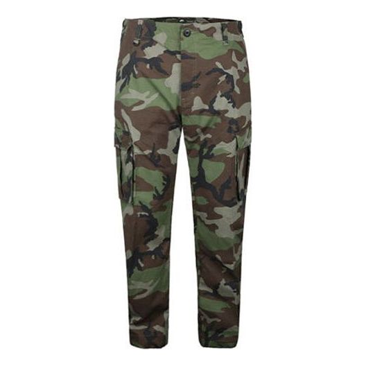 Nike SB Skateboard FLEX Camo Cargo Pants Asia Sizing 'Army green' 885864-222