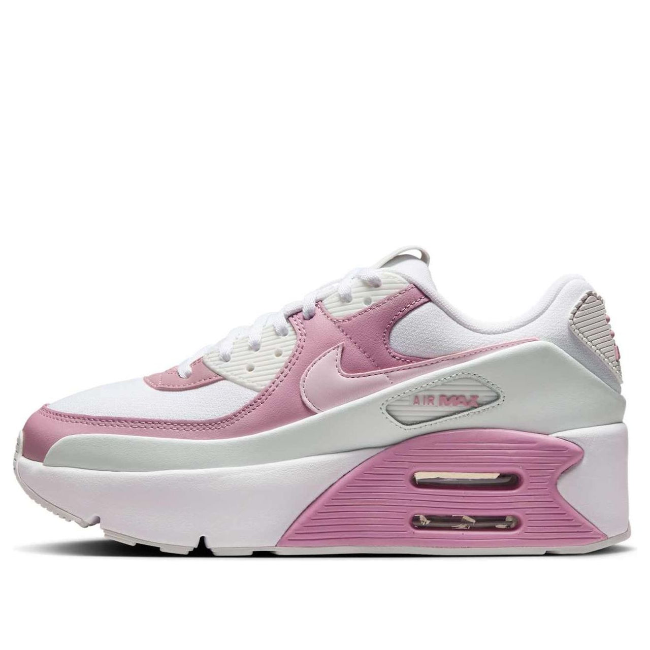(WMNS) Nike Air Max 90 LV8 'White Pink Foam' FD4328-110