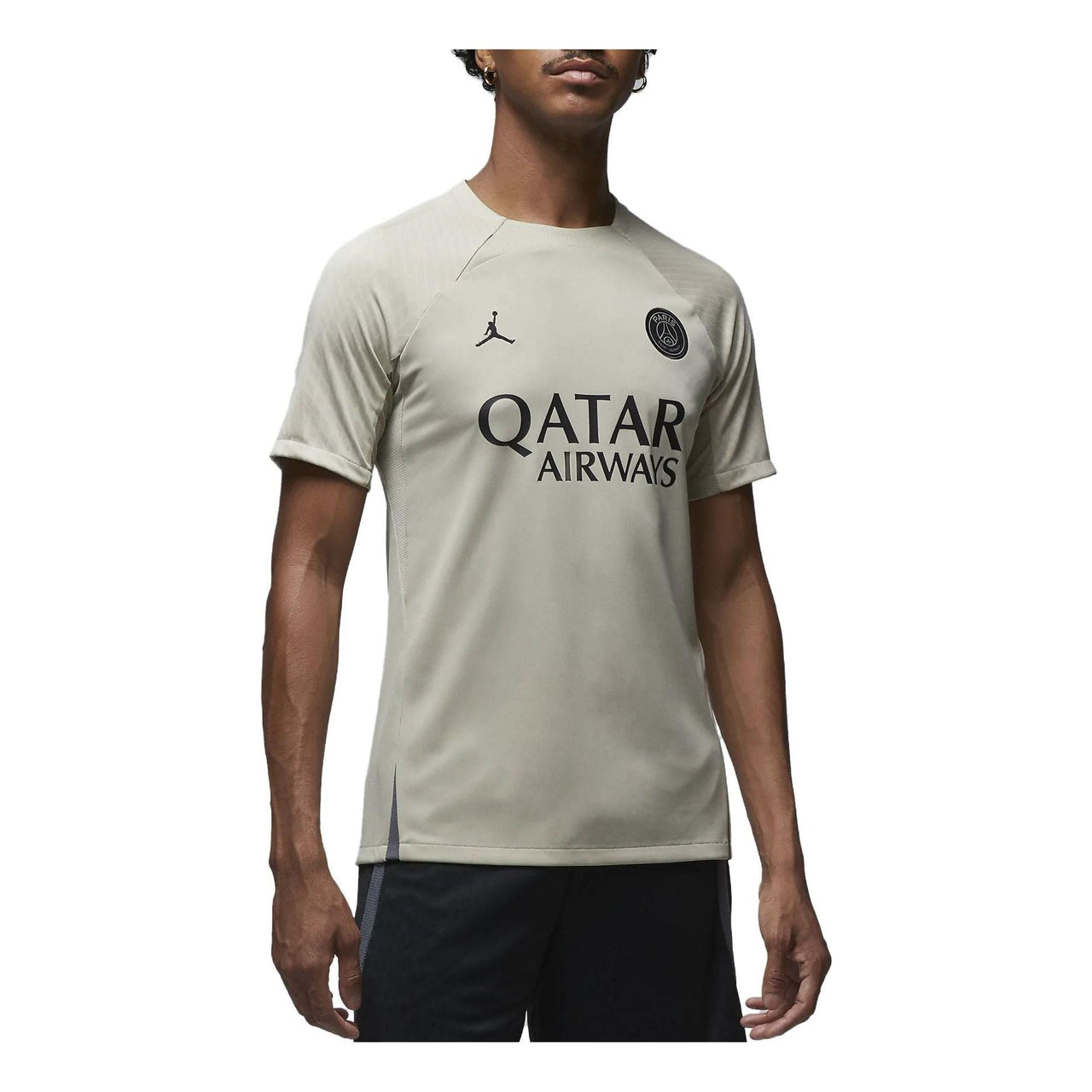 Air Jordan x Paris Saint-Germain Strike Third Dri-FIT Soccer Short-Sleeve Top 'Stone' DZ0786-231