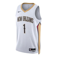 Nike Dri-FIT NBA New Orleans Pelicans Zion Williamson Association Edition 2022/23 Swingman Jersey DN2086-100