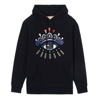 (WMNS) KENZO Eye Pattern Hoodie Black F962SW7664XF-99