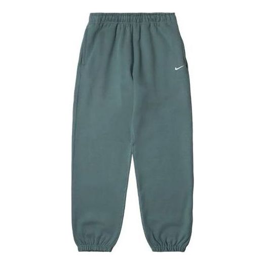 (WMNS) Nike Solo Swoosh Sweatpants 'Green' CW5565-387