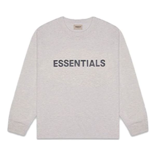 Fear of God Essentials FW20 Long Sleeve Tee 'Oatmeal' 0125250500233260