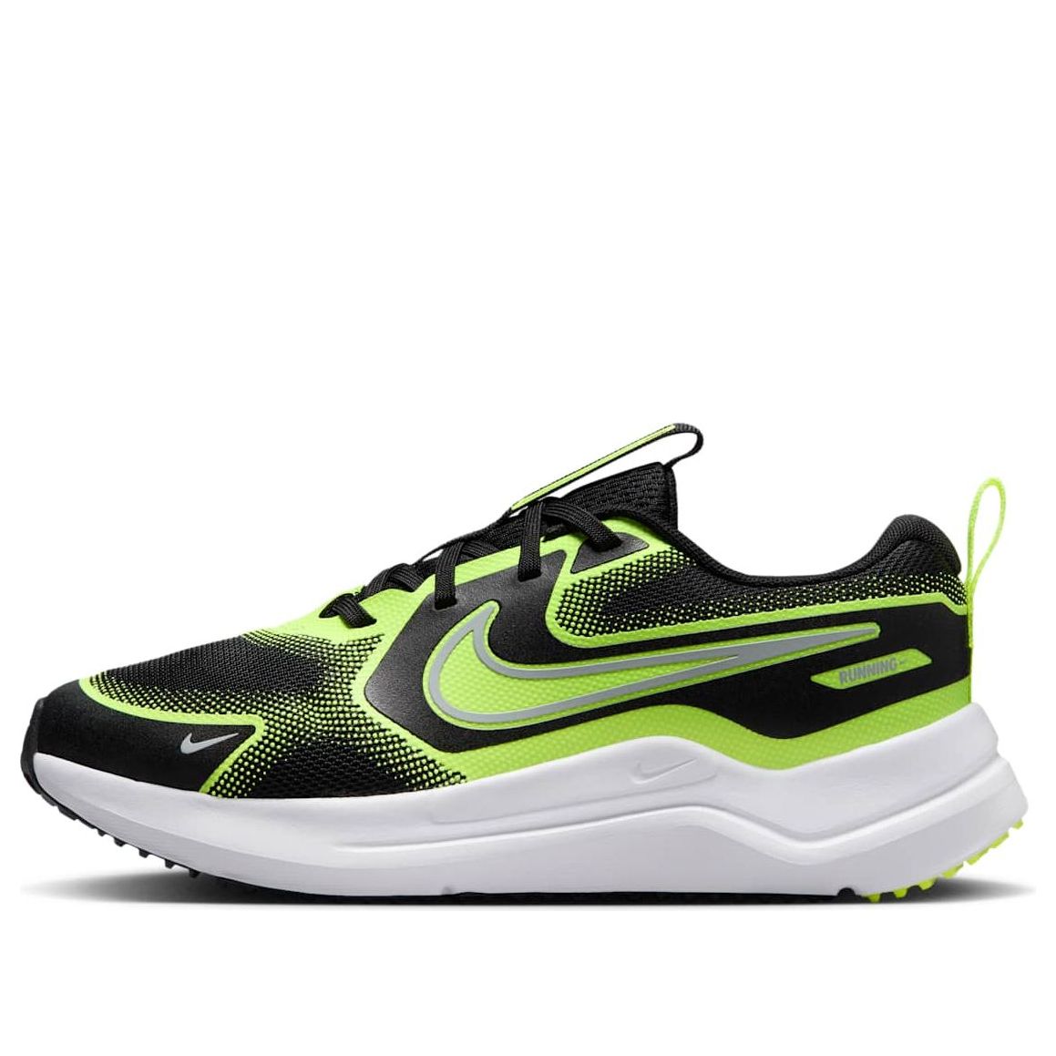 (GS) Nike Cosmic Runner 'Black Volt Wolf Grey' HM4402-005