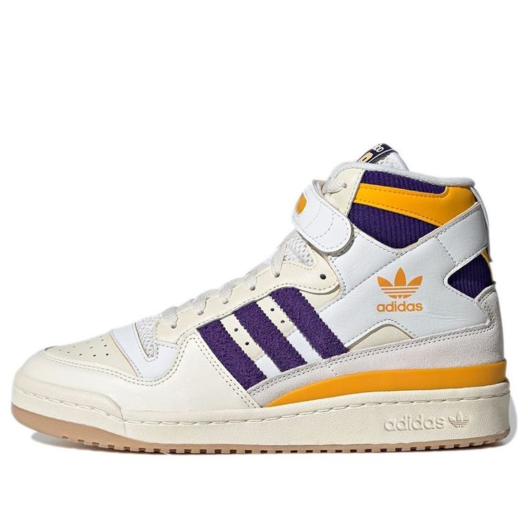 adidas Originals Forum 84 High Shoes 'Cream White Collegiate Purple Collegiate Gold' GX9054