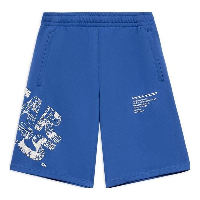 Li-Ning x Star Wars Graphic Shorts 'Blue' AKSS499-5
