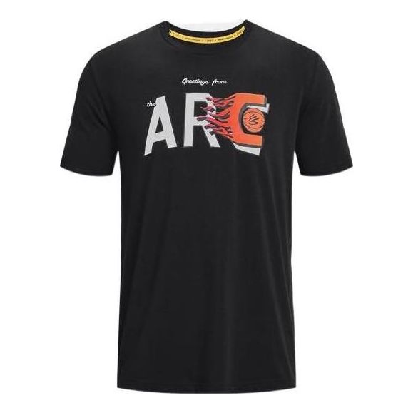 Under Armour Curry Arc T-shirt 'Black' 1376804-001