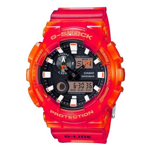 CASIO G-Shock Analog-Digital 'Red' GAX-100MSA-4A
