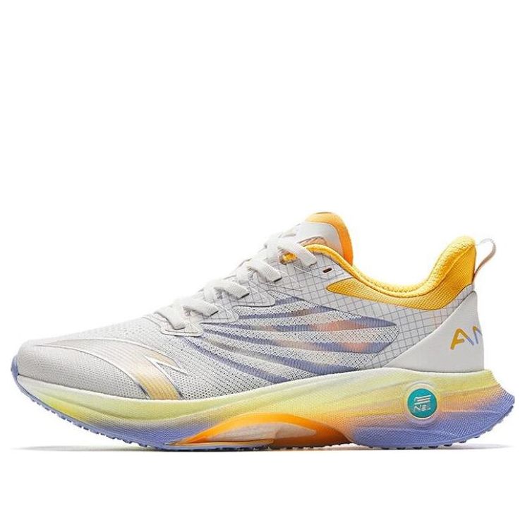 (WMNS) ANTA Mach 3.0 'Grey Orange' 122325583S-1