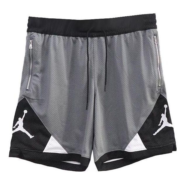 Air Jordan Jumpman Diamond Shorts 'Grey Black White' CU2350-084