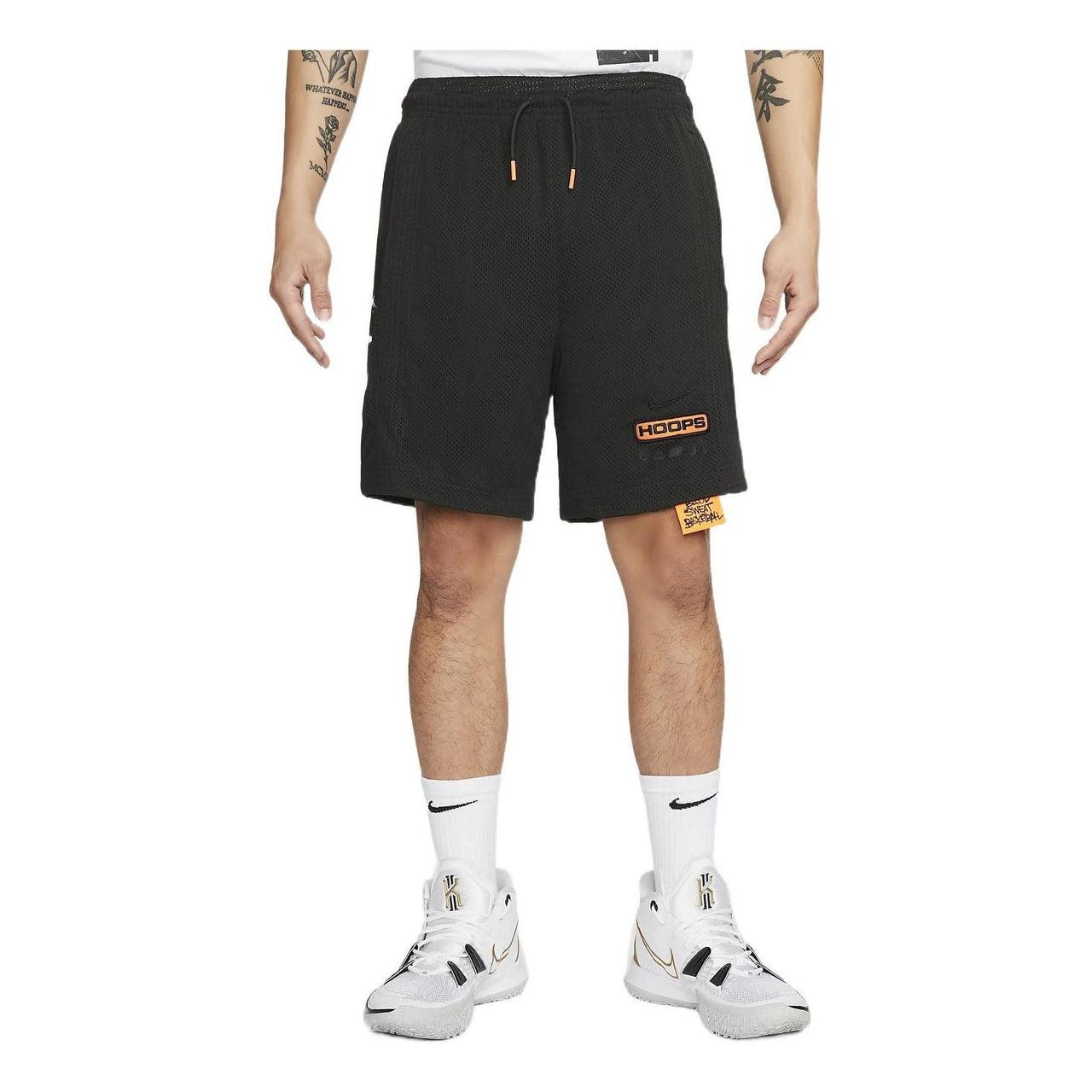 Nike SS22 Dri-FIT Printing Straight Loose Shorts Black DH6724-352