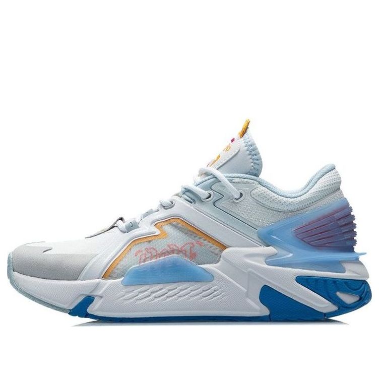 (WMNS) Li-Ning 001 Ti 'White Blue Purple' AGLR008-1