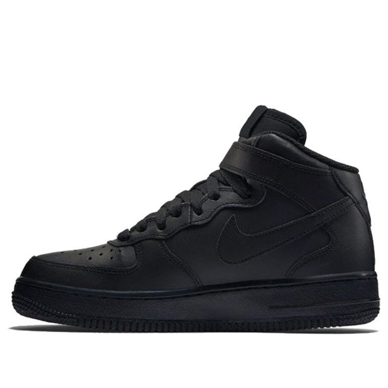 (GS) Nike Air Force 1 Mid 'Black' 314195-004