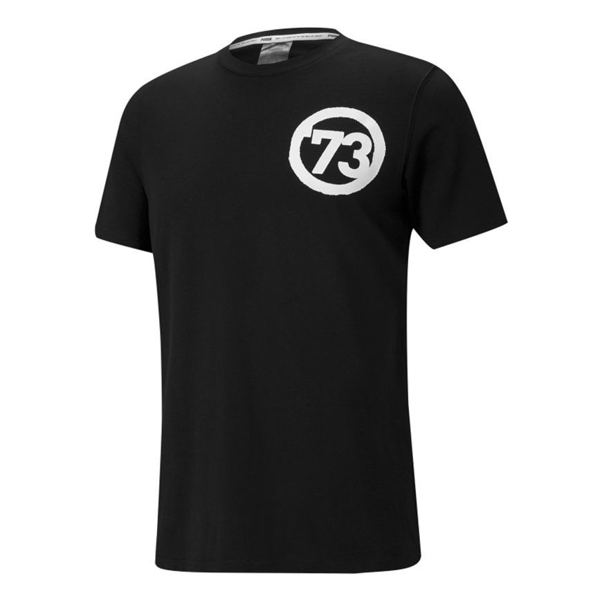 PUMA Franchise Crew Neck T-Shirt 'Black' 530511-06