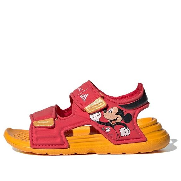 (TD) Disney x adidas Altaswim Cozy Breathable Red Sandals GZ3315