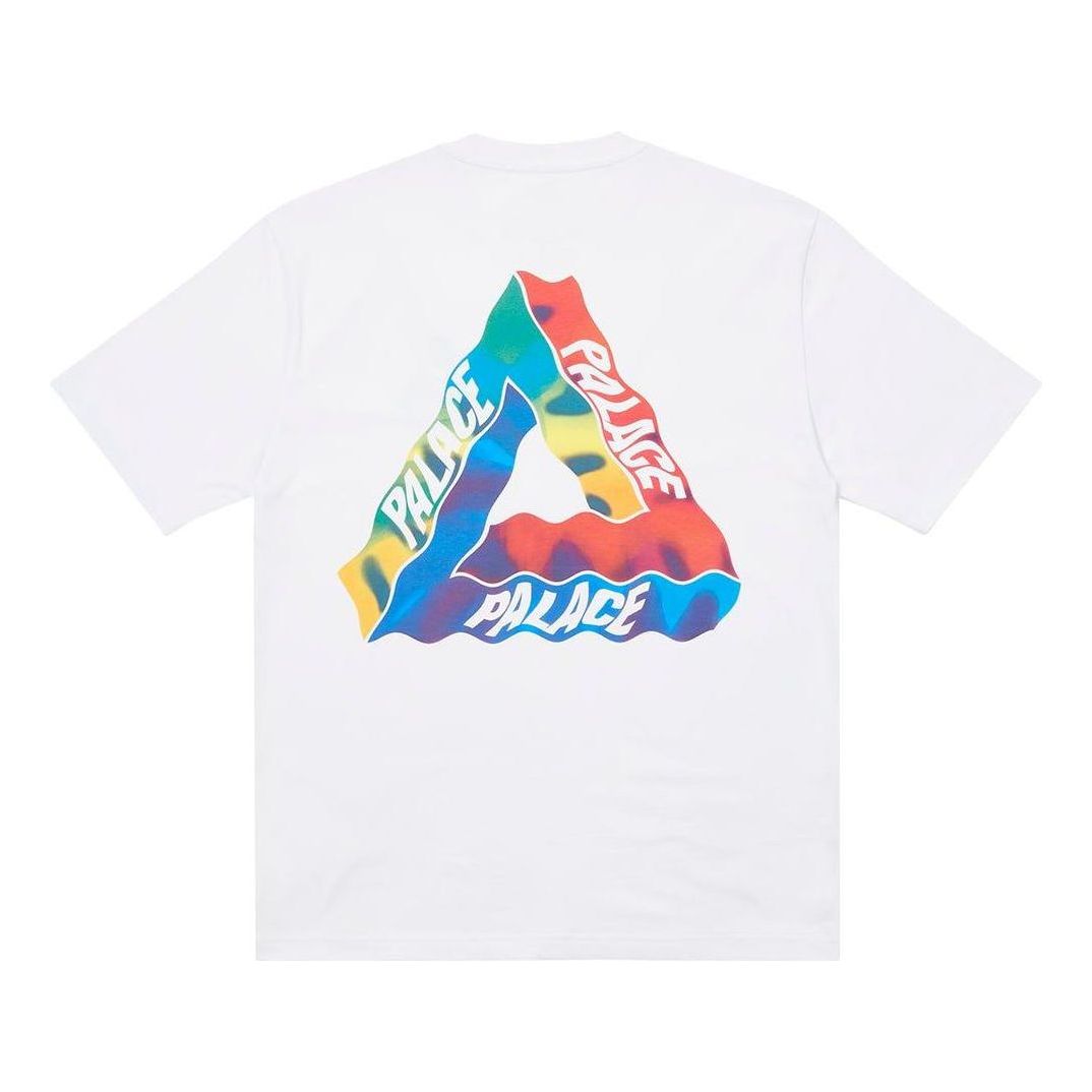 Palace SS22 Tri-visions T-shirt 'White' P22TS335