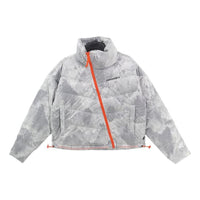 (WMNS) Converse Down Jacket 'White Grey' 10021988-A01