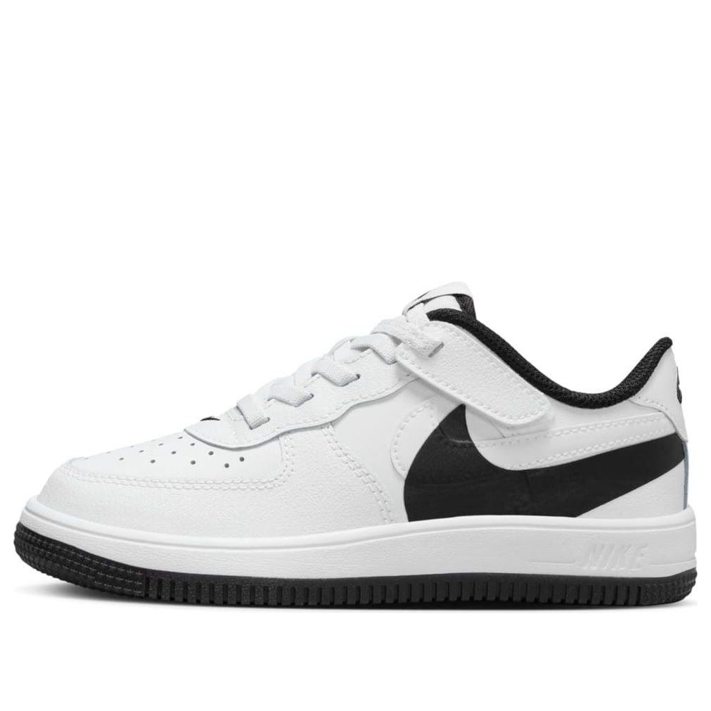(PS) Nike Force 1 Low LV8 EasyOn 'White Black' FV7856-100