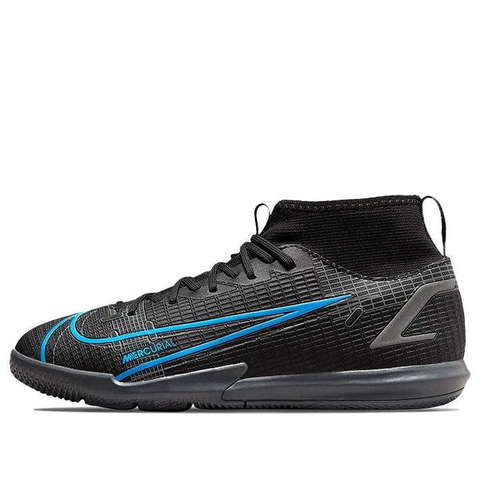 (GS) Nike Mercurial Superfly 8 Academy IC 'Black Photo Blue' CV0784-004