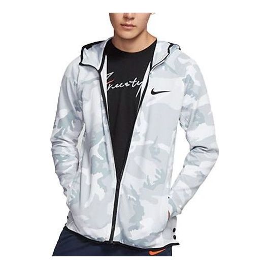 Nike Dri-fit Spotlight Basketball Hoodie 'Camo' AT4695-012