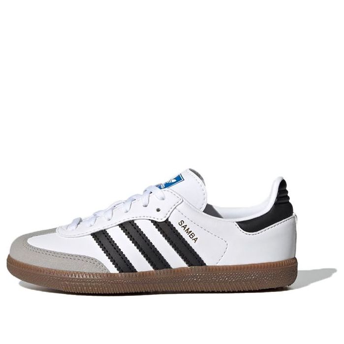 (GS) adidas Samba OG J 'White Black Gum' GZ8346