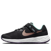 (GS) Nike Revolution 6 FlyEase 'Black Metallic Red Bronze' DD1113-005