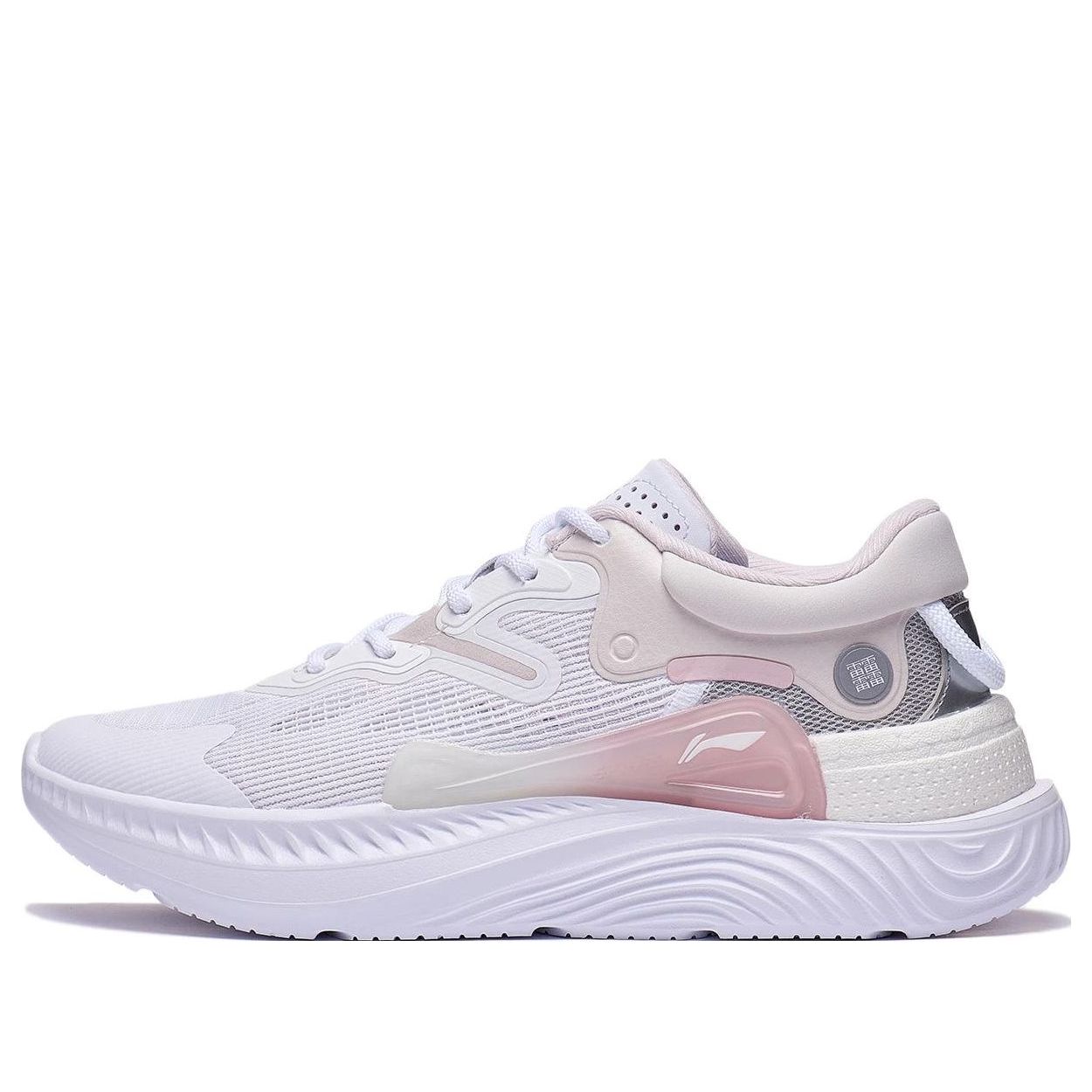 (WMNS) Li-Ning Spark Lite 'White Grey Pink' AGLT102-3