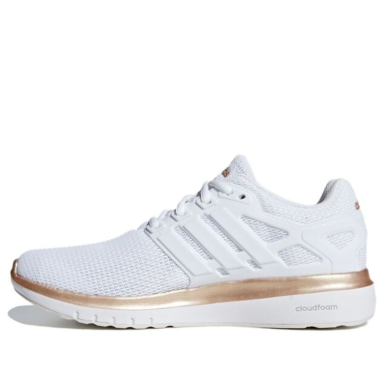 (WMNS) adidas neo Energy Cloud V 'White Brown' F35050