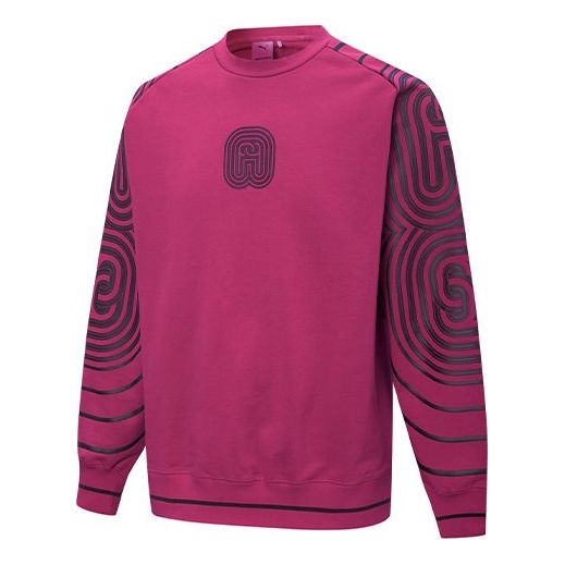 PUMA x PRONOUNCE Unisex Round-neck Sweatshirt Red 534033-75