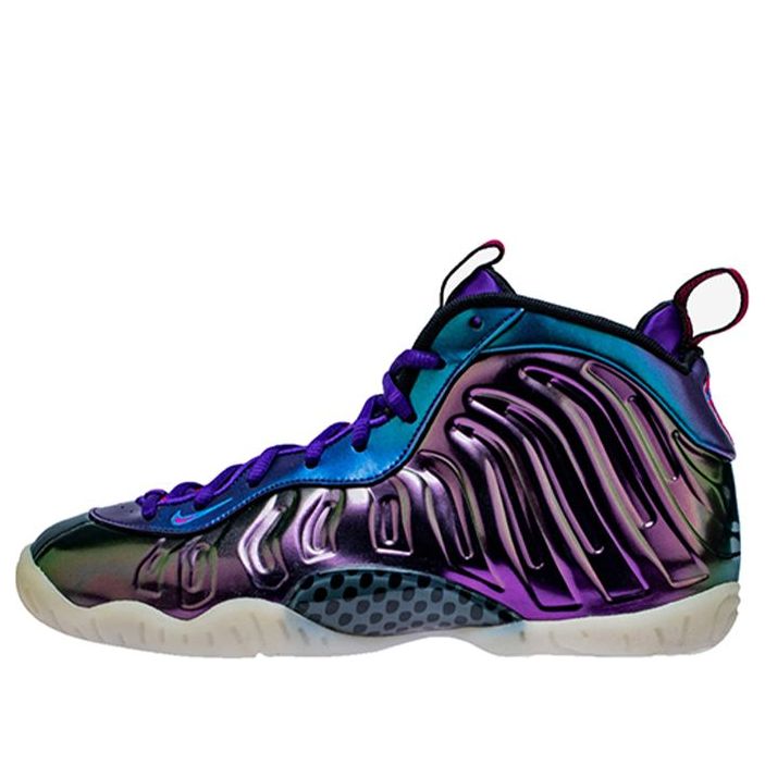 (GS) Nike Little Posite One 'Iridescent Purple' 644791-602