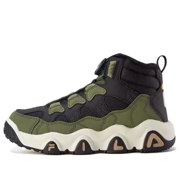 (GS) FILA Mid-Top Boots 'Olive Green Black' K55B142968PGB