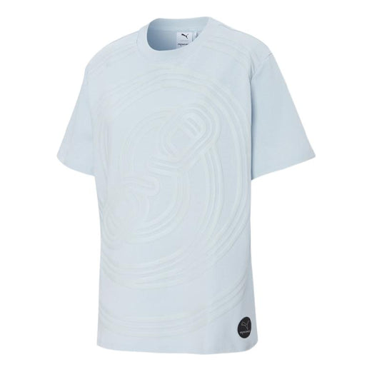 (WMNS) PUMA x PRONOUNCE Crossover W Graphic Tee Printing Pattern Solid Color Round Neck Short Sleeve 534039-73