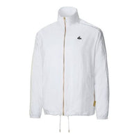 PUMA Casual Sports Stand Collar Long Sleeves Jacket White 530608-02
