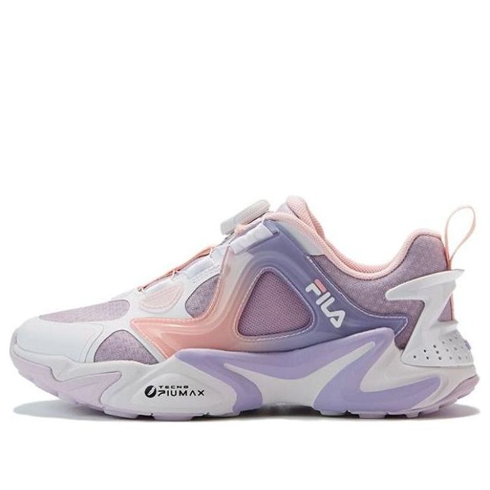 (GS) FILA Lifestyle Sneakers 'White Purple Pink' K15G321115QWP