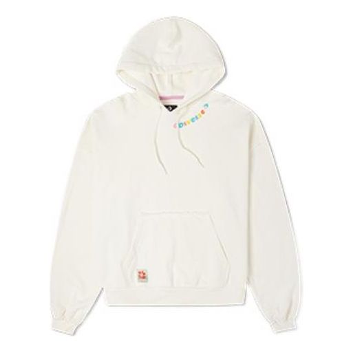 (WMNS) Converse Crafted Fashion Graphic Hoodie 'White' 10024178-A02