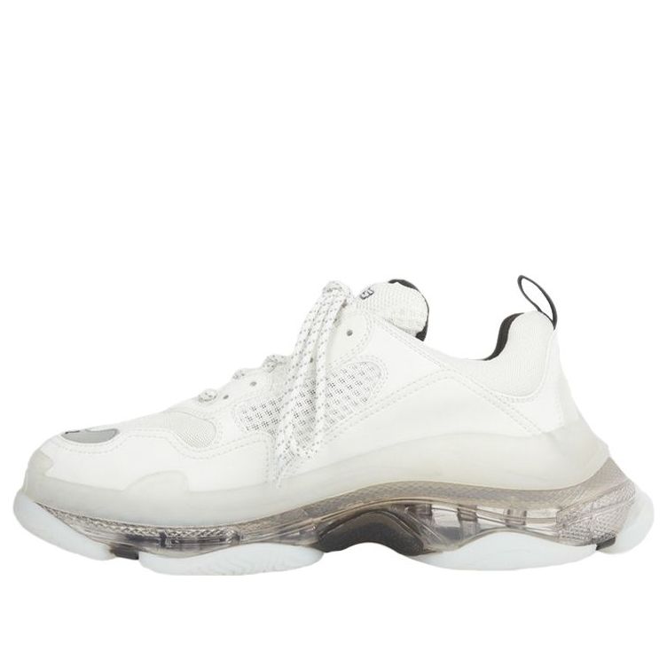 Balenciaga Triple S Sneaker 'Clear Sole - White Grey' 541624W2GS19012
