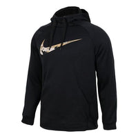Nike Therma Camo Logo Hoodie 'Black' AR3114-010