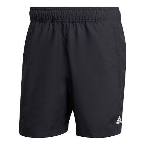 adidas Juventus Soccer/Football Solid Color Sports Shorts Black HB6014