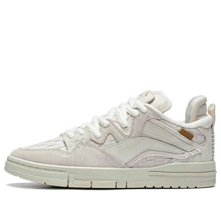 (WMNS) Li-Ning Wave Pro Skate Shoes 'Cream White' AECT032-1