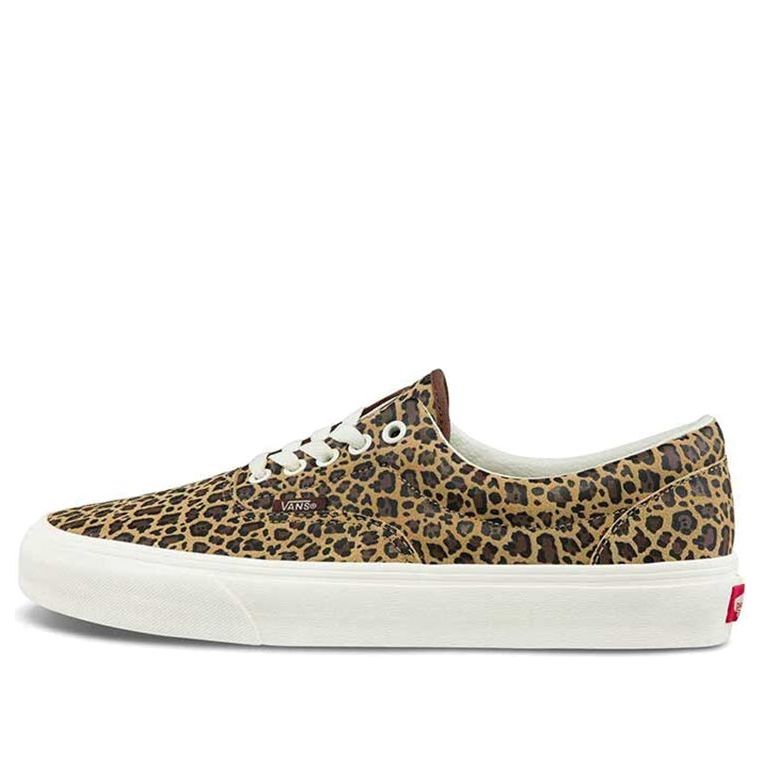Vans Era Low Top Retro Skate Shoes Unisex Brown Leopard Print VN0A5EFN5DQ
