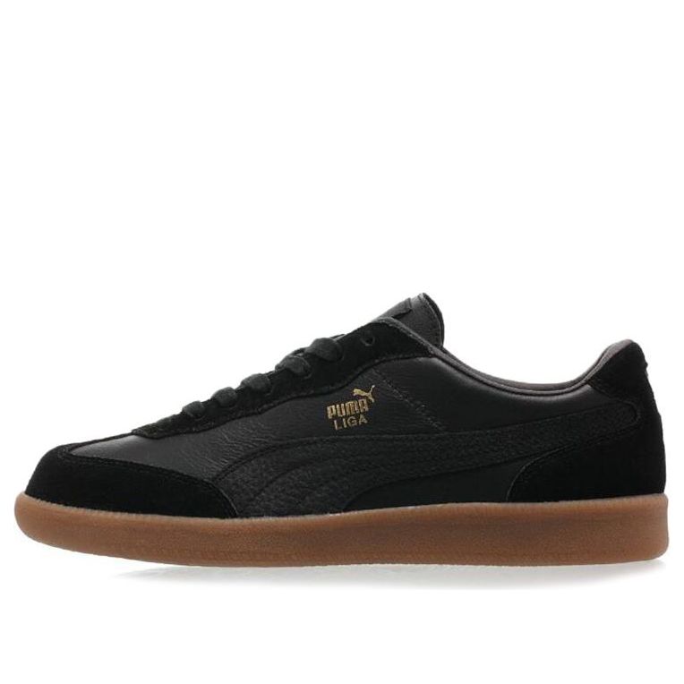 PUMA Liga Leather Retro Shoe Black 364597-02