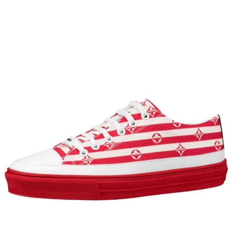 (WMNS) LOUIS VUITTON Stellar Sneakers 'White Red' 1A7U4R