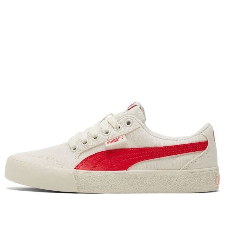 PUMA C-skate Vulc Sneakers Beige/Red 374901-04