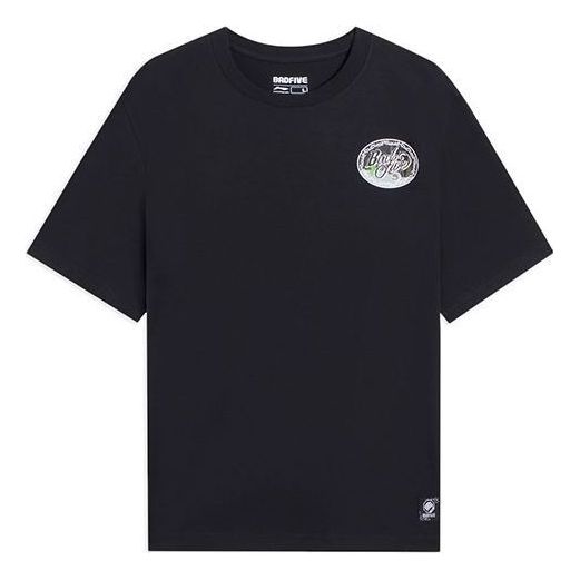 Li-Ning BadFive Graphic T-shirt 'Black' AHSS739-2