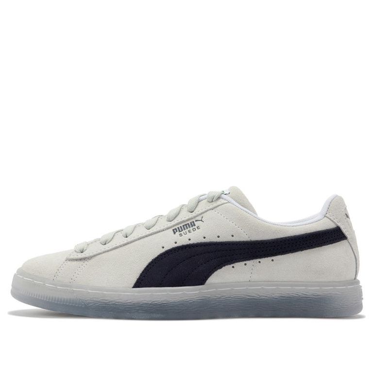 PUMA Suede Translucent 'White Black' 383894-03