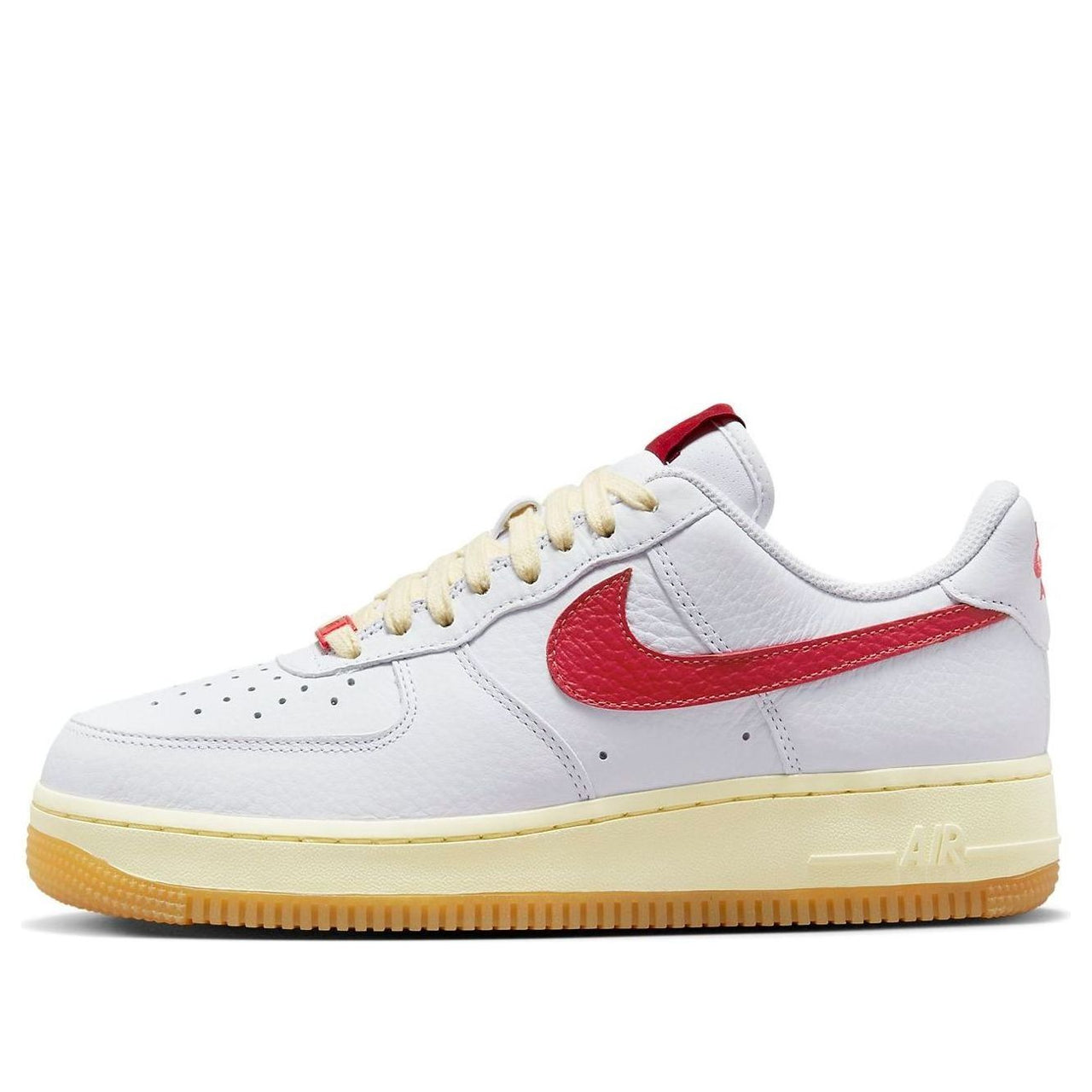 (WMNS) Nike Air Force 1 '07 'White Red Gum' FN3493-100