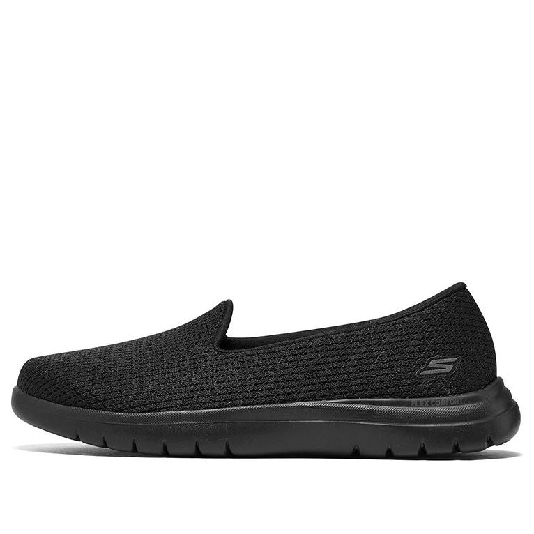 (WMNS) Skechers Flex Comfort 'Black' 136504-BBK
