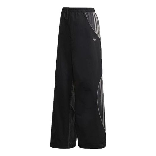 (WMNS) adidas originals Reflective Stripe Track Pants 'Black' FM1968